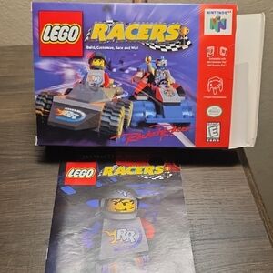 LEGO Racers Nintendo 64 Box And Booklet